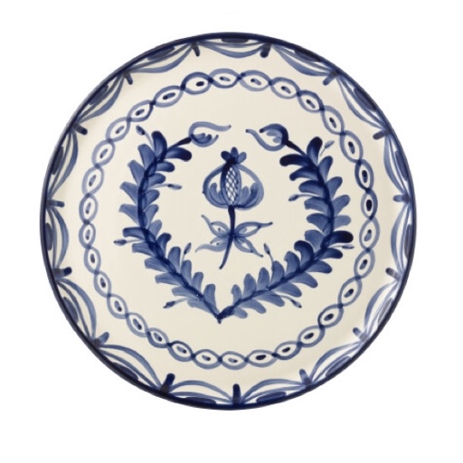 Bajo plato Granada AZUL 34 cm.
