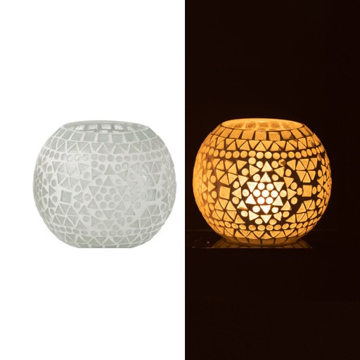 CA-14 CANDELABRO MOSAICO CON VELA