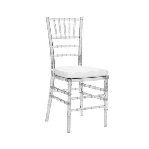 Chiavari chair transparent *cushion incl.