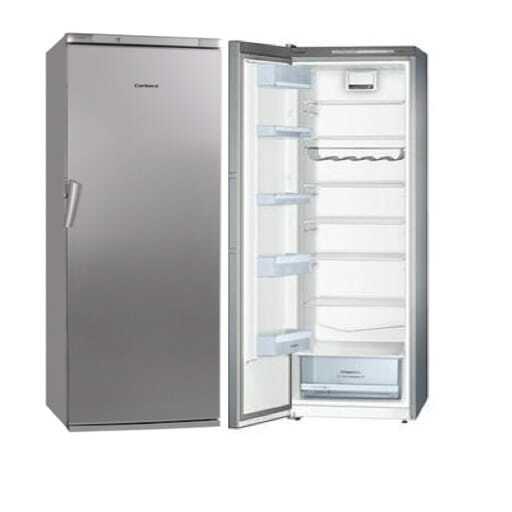 Frige inox.