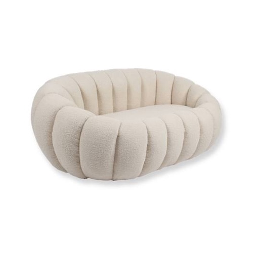 MO-CH-SOBB Beiges Bubble-Sofa 92x148 cm.