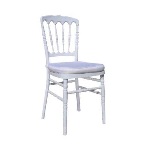 Napoleon chair white *cushion incl.