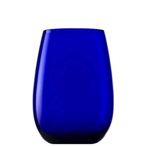 Wasser Glas blau 46 cl.